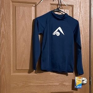 Kanu Surf Dark Blue Kids Rashguard